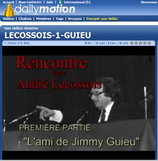 Vers Dailaymotion-GUIEU