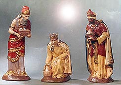Figurines des trois rois mages