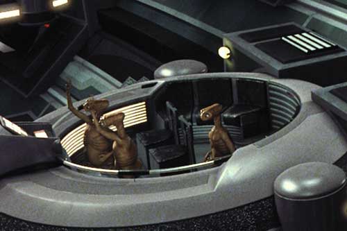 E.T. dans le film STARWARS - pisode I