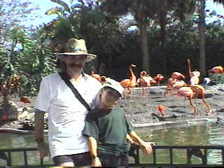 Richard et Emmanuel en 1996